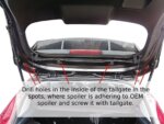 Maxton krovni spojler (RS Look) za Ford Fiesta Mk7 / Mk7 FL