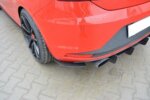 Maxton rear diffuser & rear side splitters for SEAT LEON III CUPRA