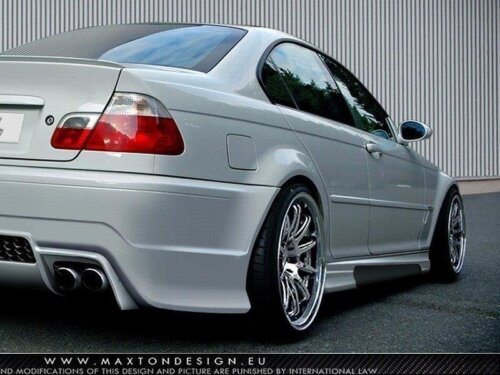 Maxton side skirt diffusers for BMW 3 E46 - 4 DOOR SALOON < GENERATION V >