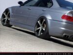 Maxton side skirt diffusers for BMW 3 E46 - 4 DOOR SALOON < M3 LOOK >