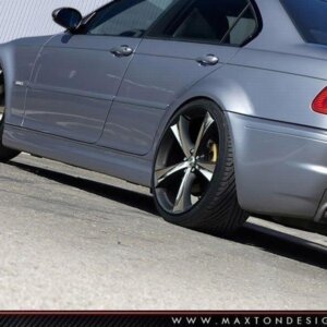Maxton bočni produžeci za BMW 3 E46 - 4 DOOR SALOON < M3 LOOK >