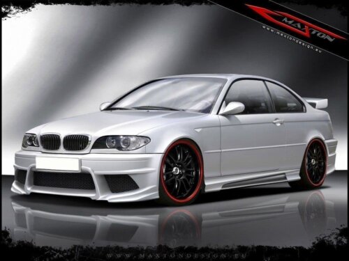 Maxton side skirt diffusers for BMW 3 E46 COUPE & CABRIO < GENERATION V >