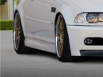 Maxton side skirt diffusers for BMW 3 E46 COUPE & CABRIO < M3 LOOK >