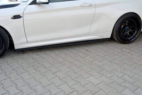 Maxton side skirt diffusers for BMW M2 F87 COUPÉ