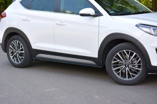 Maxton side skirt diffusers for Hyundai Tucson Mk3 Facelift