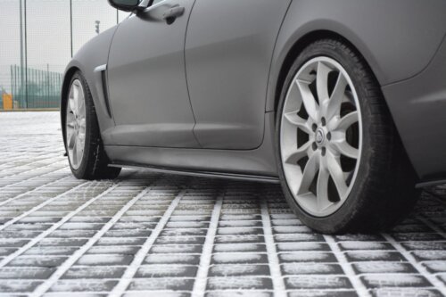 Maxton side skirt diffusers for JAGUAR XF (X250) MK1 SPORTBRAKE S-PACK