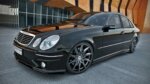 Maxton side skirt diffusers for MERCEDES E-CLASS W211 AMG