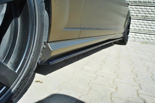 Maxton side skirt diffusers for MERCEDES S-CLASS W221 AMG LWB