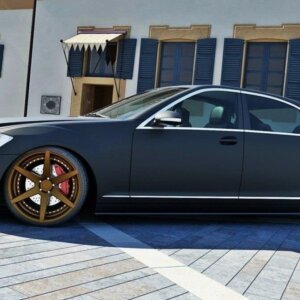 Maxton bočni produžeci za MERCEDES S-CLASS W221 LONG