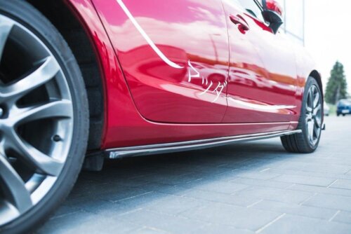 Maxton side skirt diffusers for Mazda 6 Sedan GJ (Mk3)