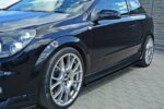 Maxton side skirt diffusers for OPEL ASTRA H (FOR OPC / VXR)