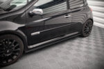 Maxton side skirt diffusers for RENAULT CLIO MK3 RS