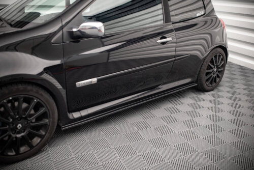 Maxton side skirt diffusers for RENAULT CLIO MK3 RS