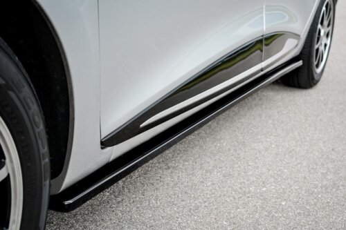 Maxton side skirt diffusers for Renault Clio Mk4