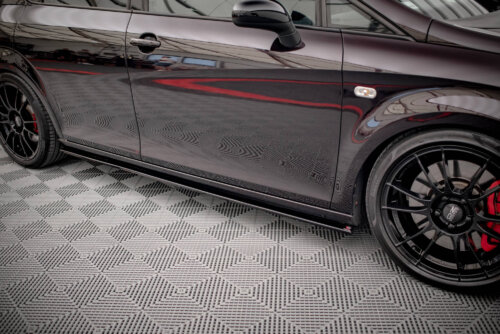 Maxton side skirt diffusers for SEAT LEON MK2 CUPRA / FR
