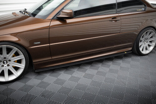 Maxton side skirt diffusers V.1 for BMW 3 E46 MPACK COUPE