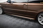 Maxton side skirt diffusers V.1 for BMW 3 E46 MPACK COUPE