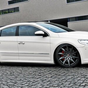 Maxton bočni produžeci za VW Passat CC R36 RLINE (Preface)