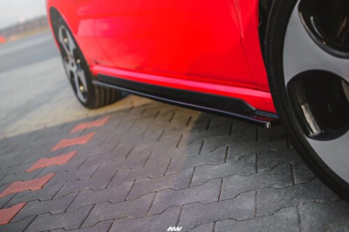 Maxton side skirt diffusers for Volkswagen Polo GTI Mk5