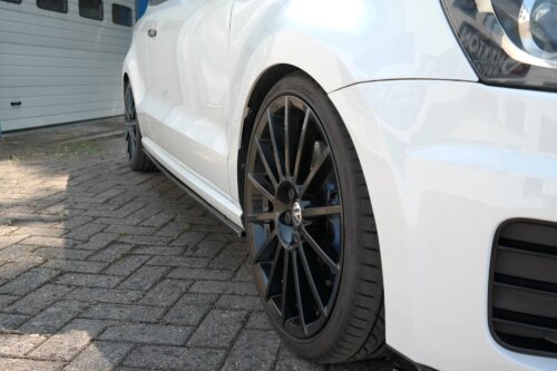 Maxton side skirt diffusers for Volkswagen Polo WRC Mk5