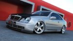 Maxton side skirt diffusers for MERCEDES CLK W208 AMG LOOK