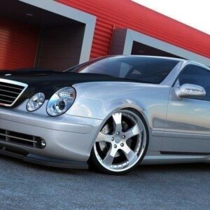 Maxton bočni produžeci za MERCEDES CLK W208 AMG LOOK