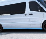 Maxton side skirt diffusers for MERCEDES SPRINTER 2006 - 2012