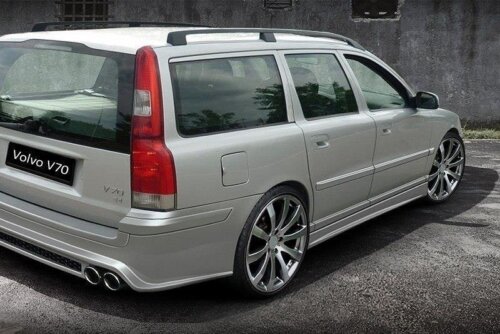 Maxton side skirt diffusers for VOLVO V70