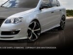 Maxton side skirt diffusers for VW PASSAT B6 ( 3C )