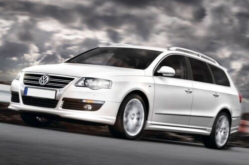 Maxton side skirt diffusers for VW PASSAT B6 < R-LINE LOOK >