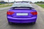 Maxton spoiler extension for Audi RS5 Mk1 (8T) Facelift