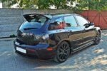 Maxton spoiler extension for MAZDA 3 MPS MK1 (PREFACE)