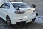 Maxton spoiler extension for Mitsubishi Lancer Evo X