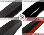 Maxton spoiler extension for SAAB 9-3 TURBO X