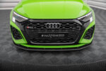 [Carbon] Maxton set of prepreg carbon splitters for Audi RS3 8Y Sedan