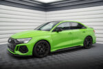 [Carbon] Maxton set of prepreg carbon splitters for Audi RS3 8Y Sedan