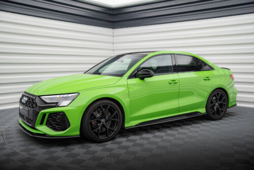 [Carbon] Maxton set of prepreg carbon splitters for Audi RS3 8Y Sedan