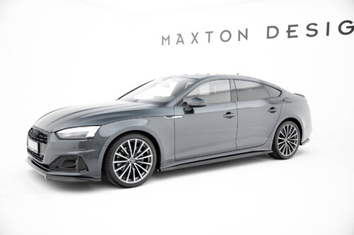 Maxton splitter set for Audi A5 Sportback F5 Facelift