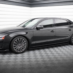 Maxton splitter set for Audi A8 Long D4 Facelift