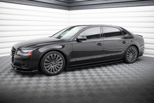 Maxton splitter set for Audi A8 Long D4 Facelift
