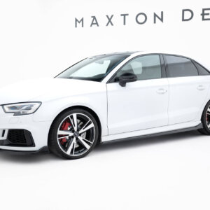 Maxton splitter set for Audi RS3 Sedan 8V Facelift