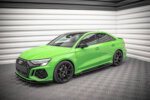 Maxton splitter set for Audi RS3 Sedan 8Y