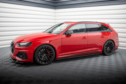 Maxton splitter set for Audi RS4 B9 Facelift