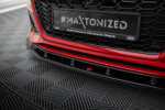 Maxton splitter set for Audi RS4 B9 Facelift