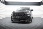 Maxton set splittera za Audi SQ8 / Q8 S-Line Mk1 Facelift
