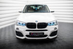 Maxton splitter set for BMW X3 M-Pack F25 Facelift