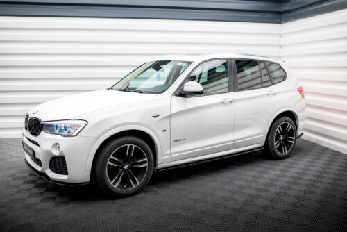 Maxton splitter set for BMW X3 M-Pack F25 Facelift