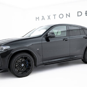 Maxton splitter set for BMW X4 M-Pack G02 Facelift