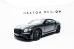Maxton splitter set for Bentley Continental GT Coupe Mk3