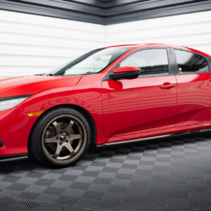 Maxton splitter set for Honda Civic SI Mk10